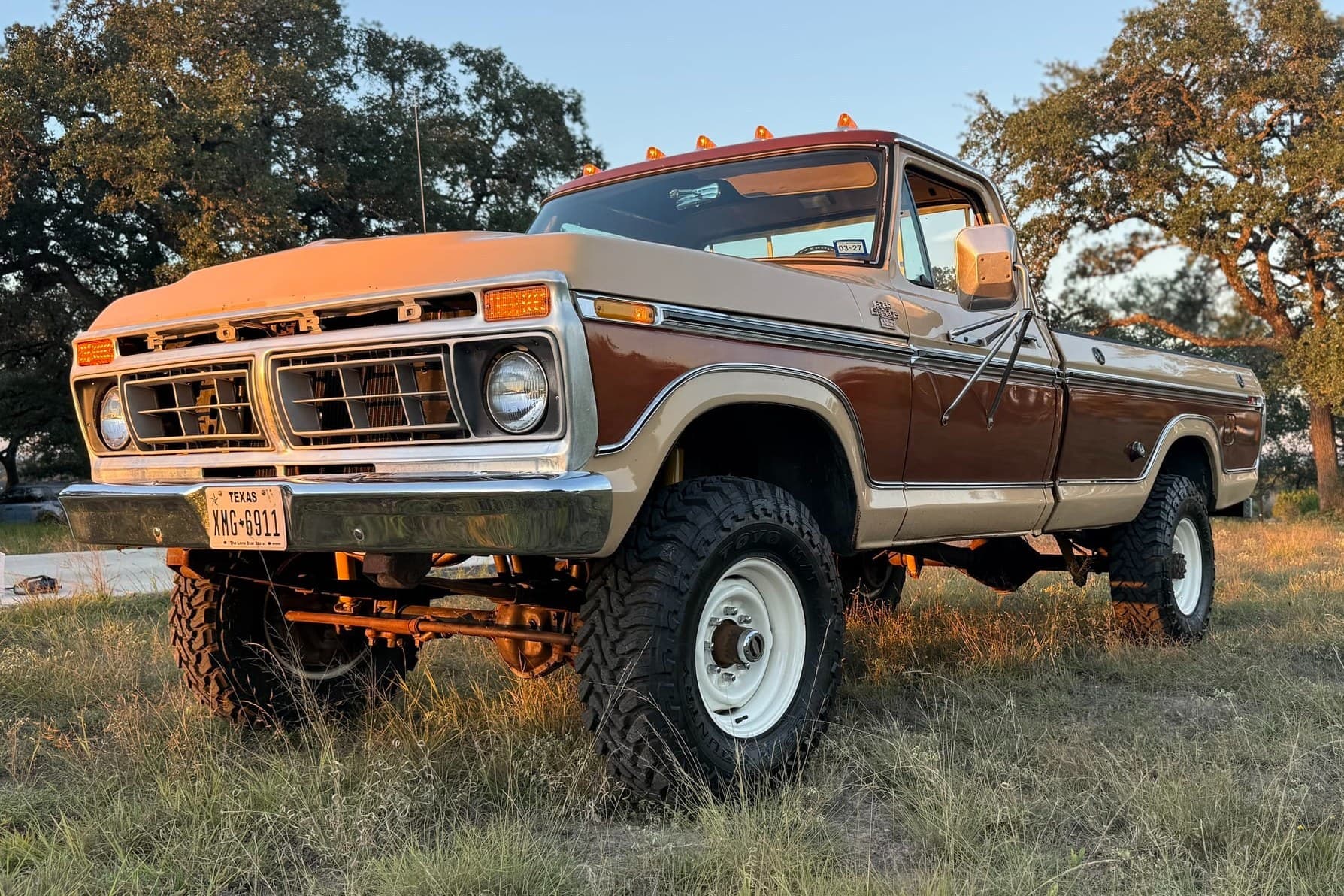 1977 Ford F-250 Ranger XLT 4×4 4-Speed