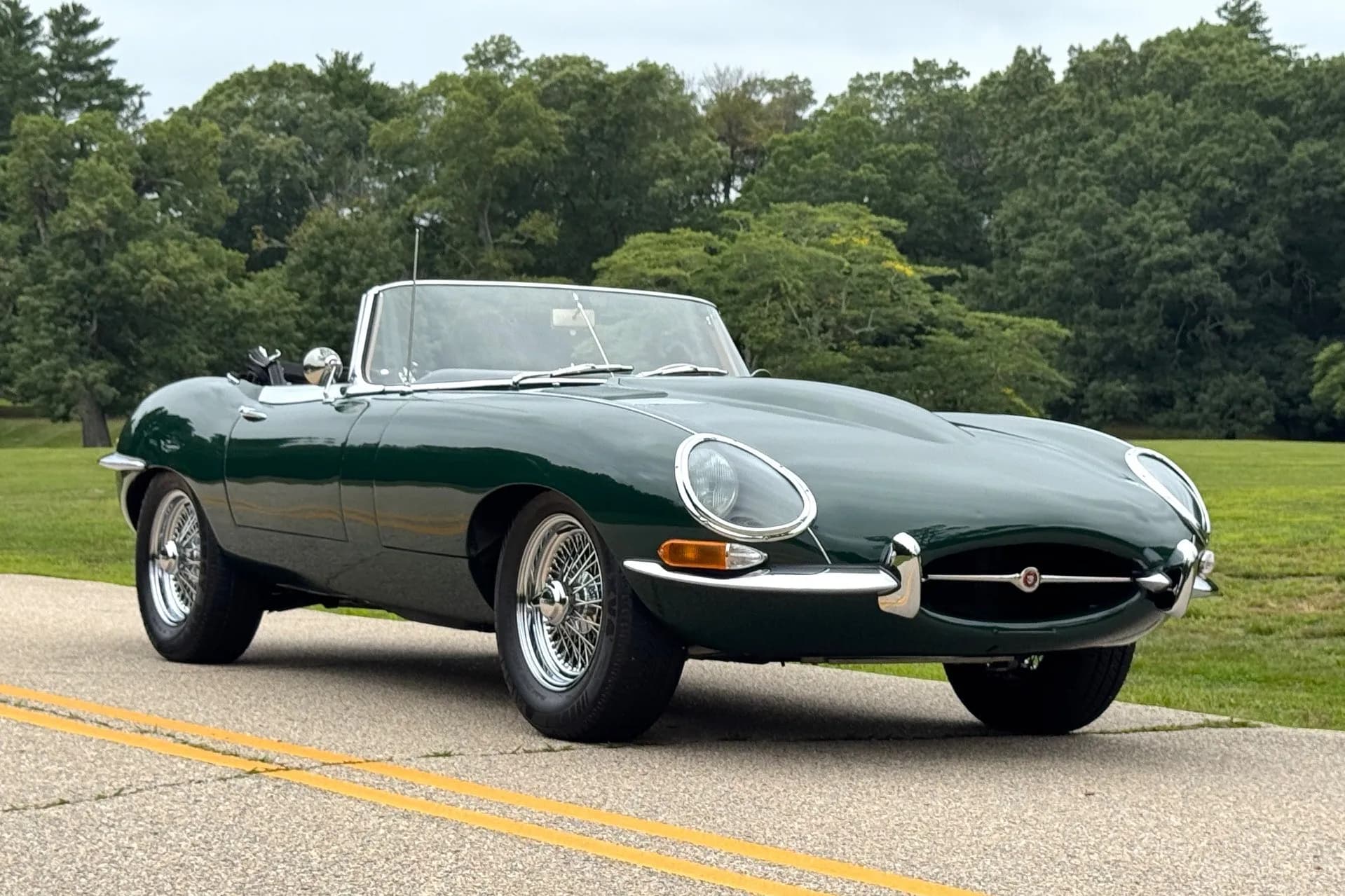 1967 Jaguar XKE Series I 4.2 Roadster — comparable sale photo