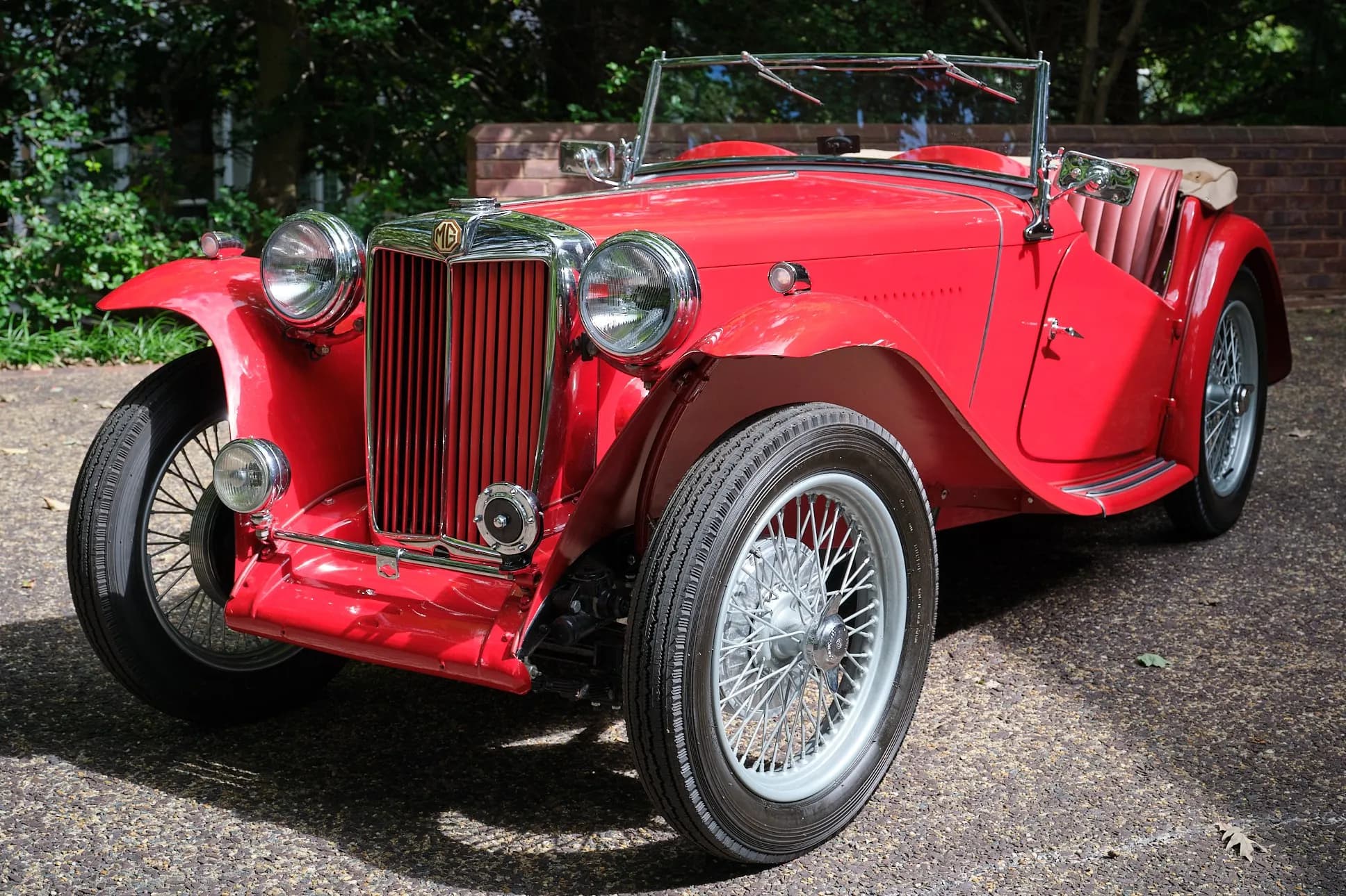 No Reserve: Modified 1948 MG TC 5-Speed