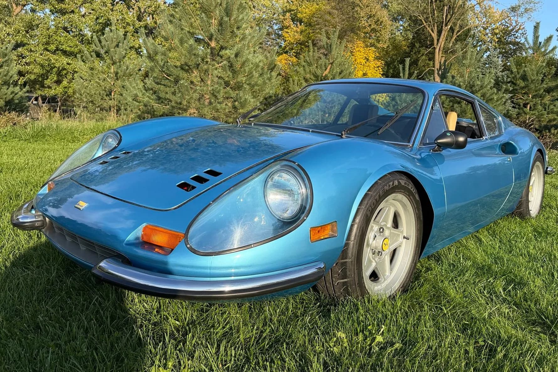 Turbocharged Quattrovalvole-Powered 1972 Ferrari Dino 246 GT